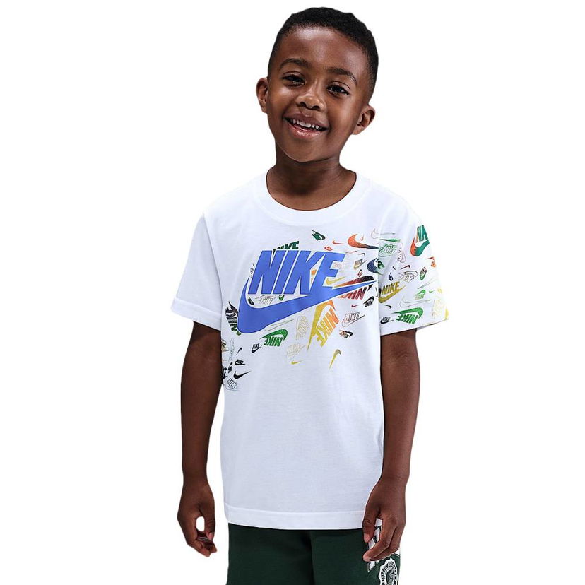 Majica Nike Multi-Logo Graphic T-shirt Club Revealed K Večbarvna | 86N210-001