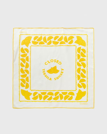 Šala CLOSED Tequila Sunset Print Scarf Rumena | C80806-27D-PR-445, 1
