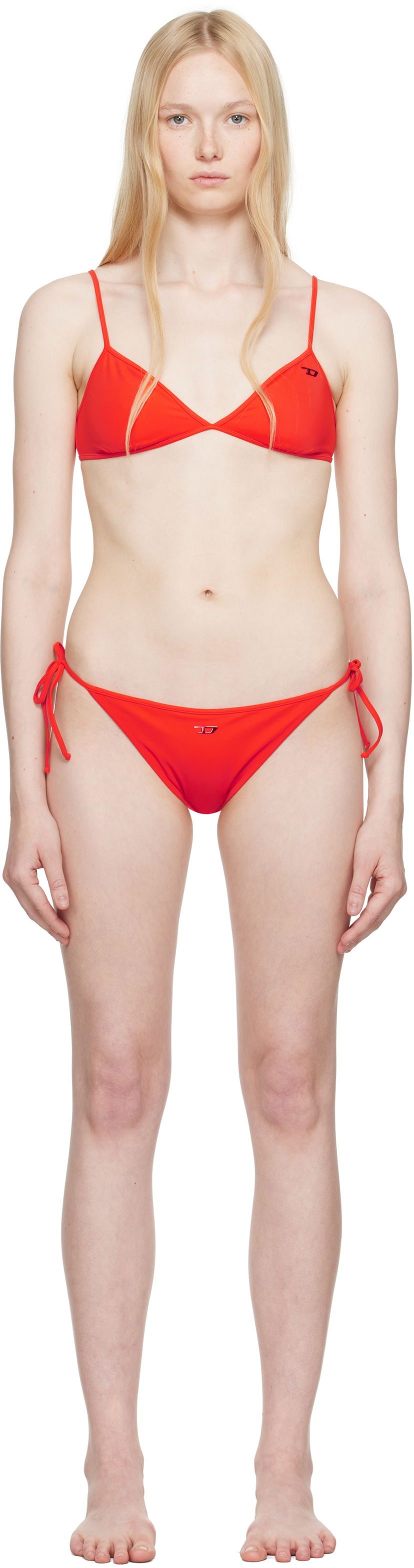 Kopalke Diesel Diesel Cloud-D-Pop & Elsa-D-Pop Bikini Rdeča | A17494 0LHBJ/A17525 0LHBJ