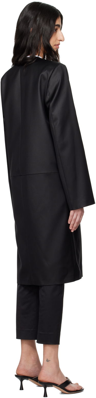 Plašči TOTEME TOTEME Chintz Coat Črna | 252-WRO0208-FB0390, 2