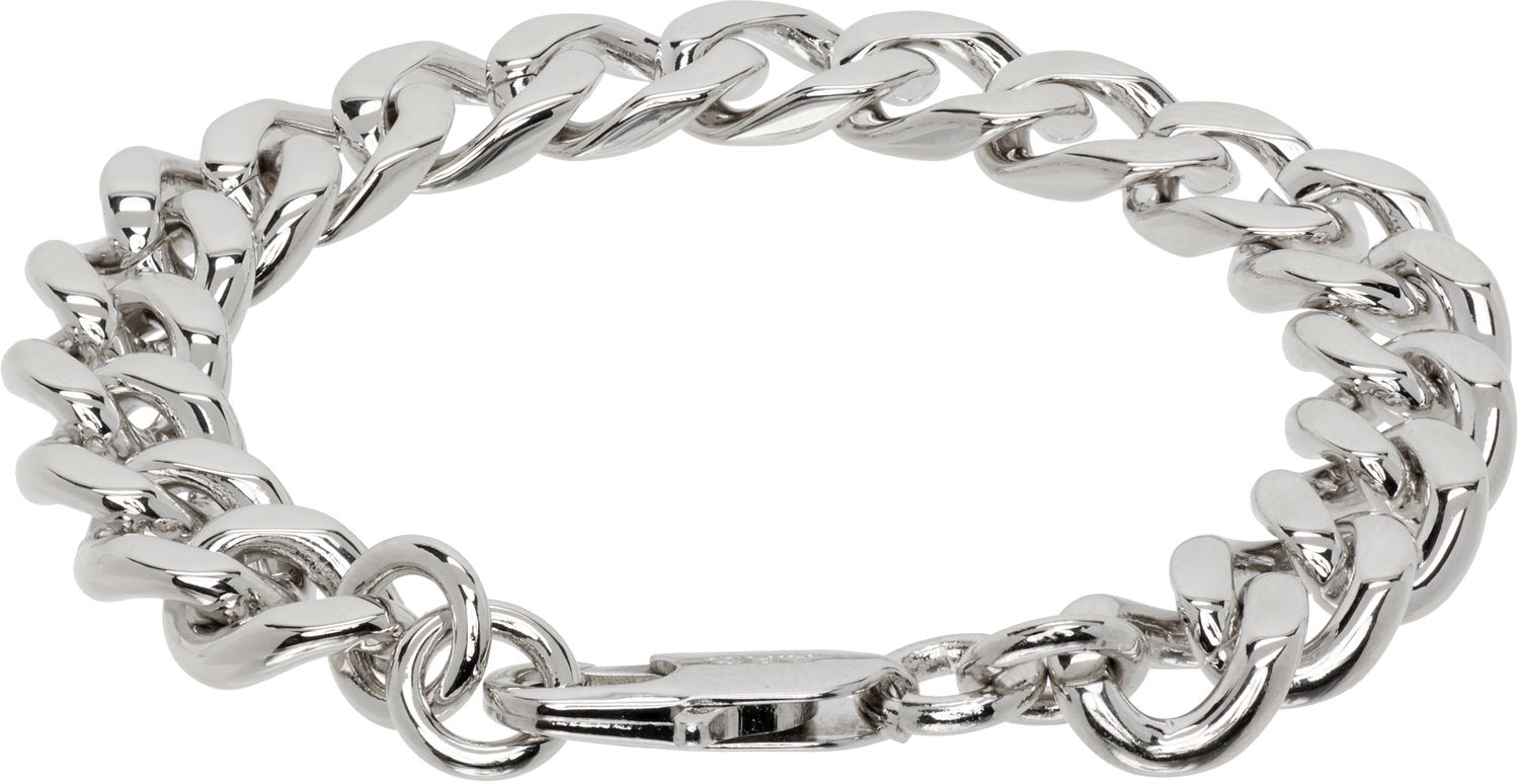 Zapestnica A.P.C. A.P.C. Silver-Tone Maxi Chain Bracelet Kovinski | MEAEC-M70904, 1