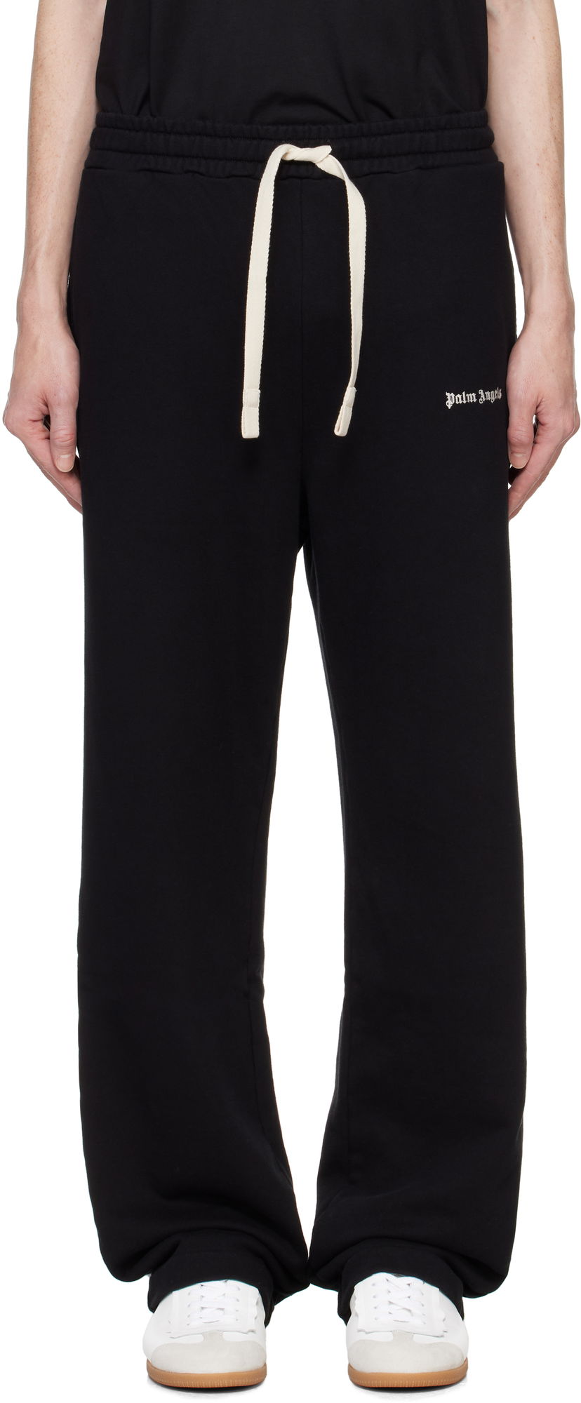 Trenirka Palm Angels Sweatpants Classic Logo Črna | PMCH022C99FLE0011003