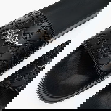 Superge in čevlji Footshop FTSHP Monogram Slides Black Črna | FTSHP_399, 12