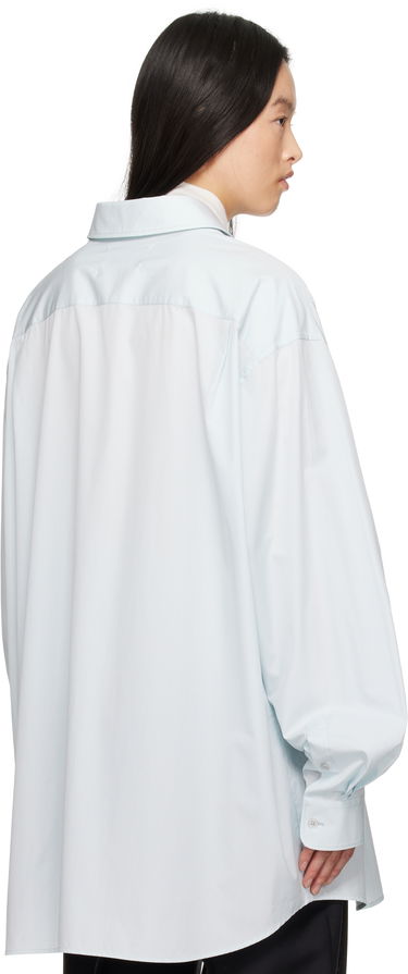 Srajce Maison Margiela Maison Margiela Oversized Shirt Modra | S51DT0017 M35397, 2