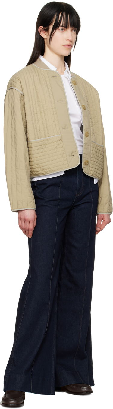 Bomber jakna rag & bone Rag & Bone Marley Quilted Jacket Bež | WAW25S20146114, 3