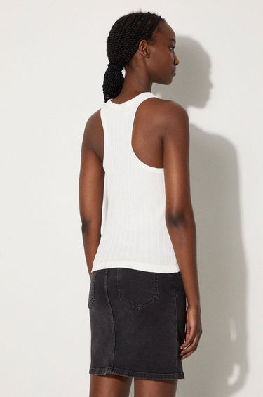 Majica brez rokavov Samsoe Samsoe Samsoe Samsoe SAHELENE Fitted Ribbed Tank Top Bela | F24200135, 2