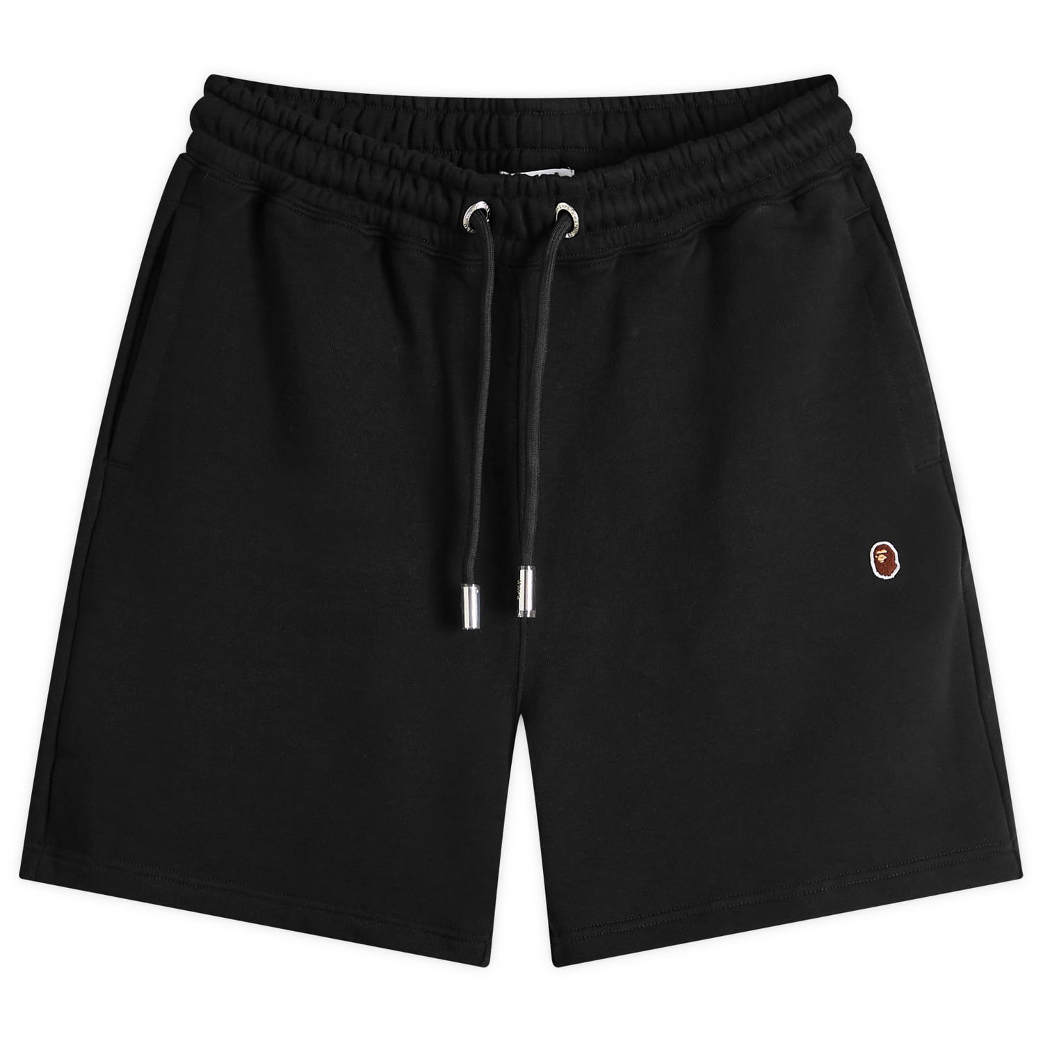 Kratke hlače BAPE A Bathing Ape One Point Sweat Short Črna | 001SPK301307M-BLK, 0