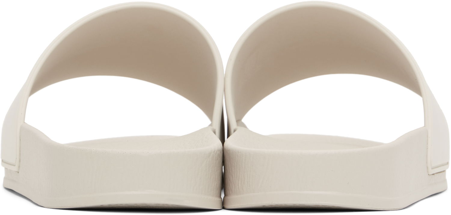 Superge in čevlji Palm Angels Classic Logo Pool Slides Bela | PWIC013C99MAT0016110, 1