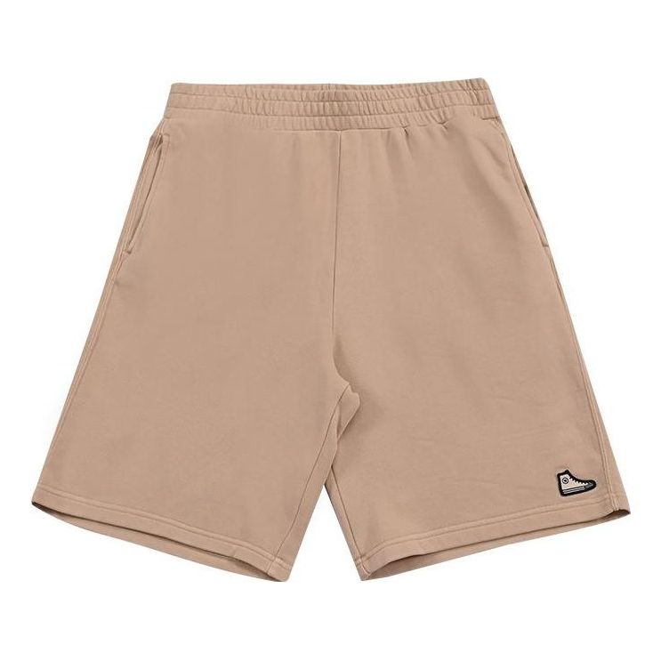 Kratke hlače Converse Converse Go-To Patch French Terry Shorts Bež | 10024765-A02