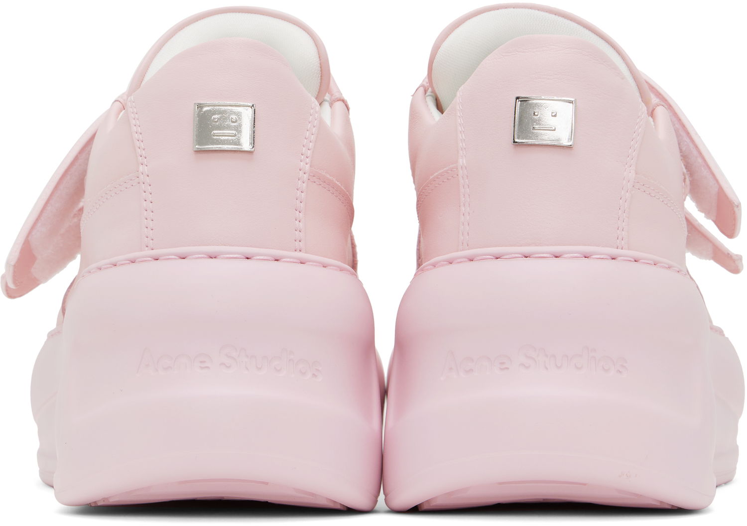 Oblačila Acne Studios Acne Studios Velcro Strap Platform Roza | CD0006-, 1