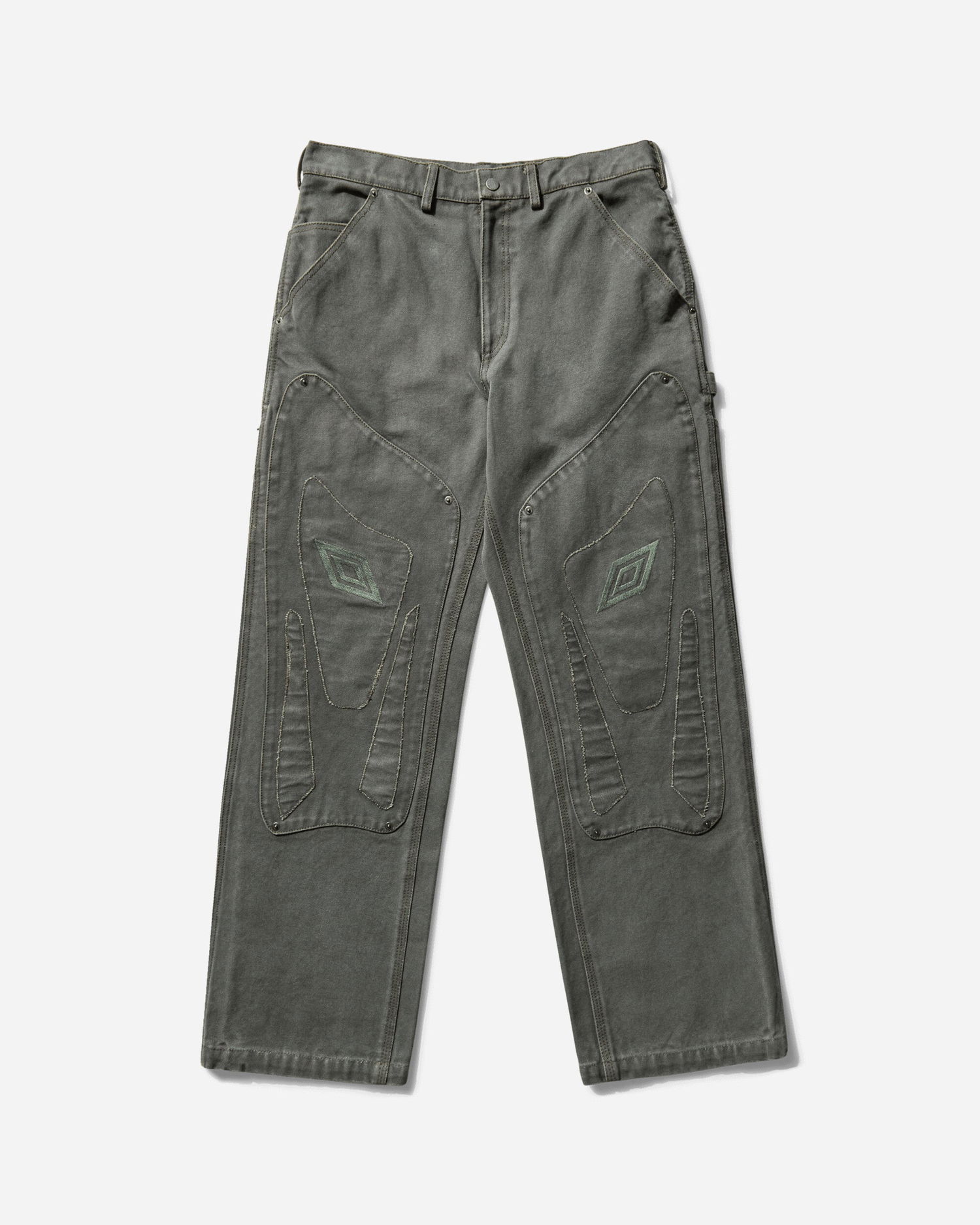 Cargo hlače Umbro Shinguard Canvas Pants Siva | UBMW0338FA213 GRN0010, 1