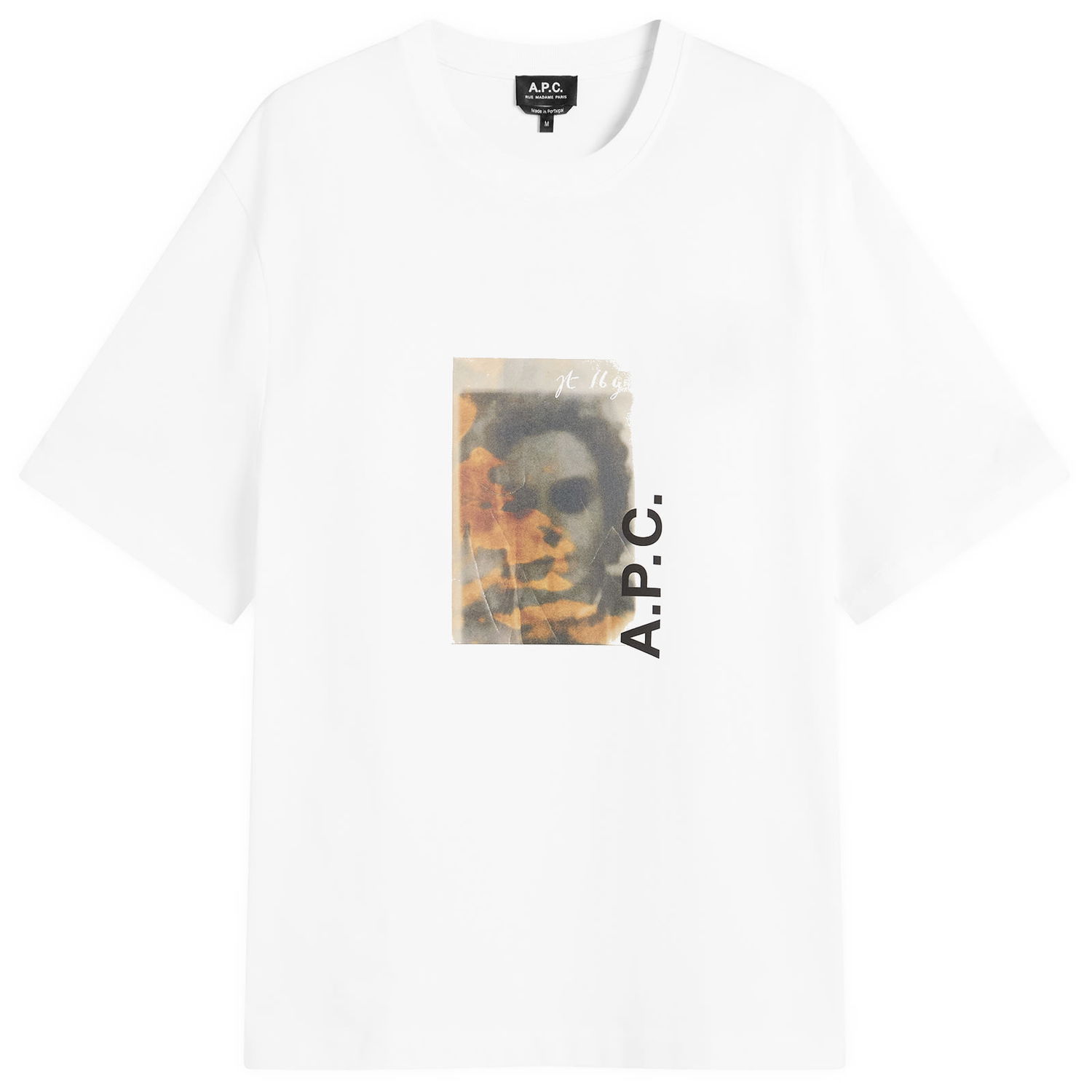 Majica A.P.C. Jean Portrait T-Shirt, Size Small Bela | COGYK-M26549-AAB, 1