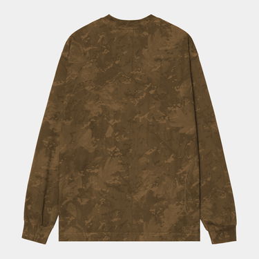 Majica Carhartt WIP Carhartt WIP Long Sleeve Camo Combi T-Shirt Rjava | I035858_9, 2
