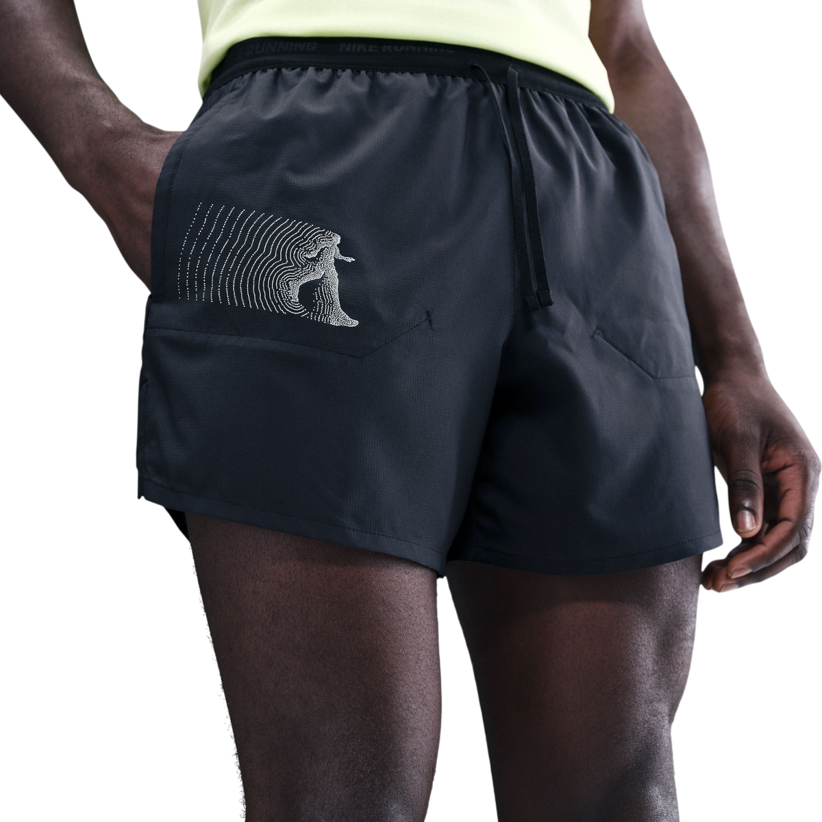 Kratke hlače Nike Stride 5" Running Shorts Črna | ih2820-010, 0