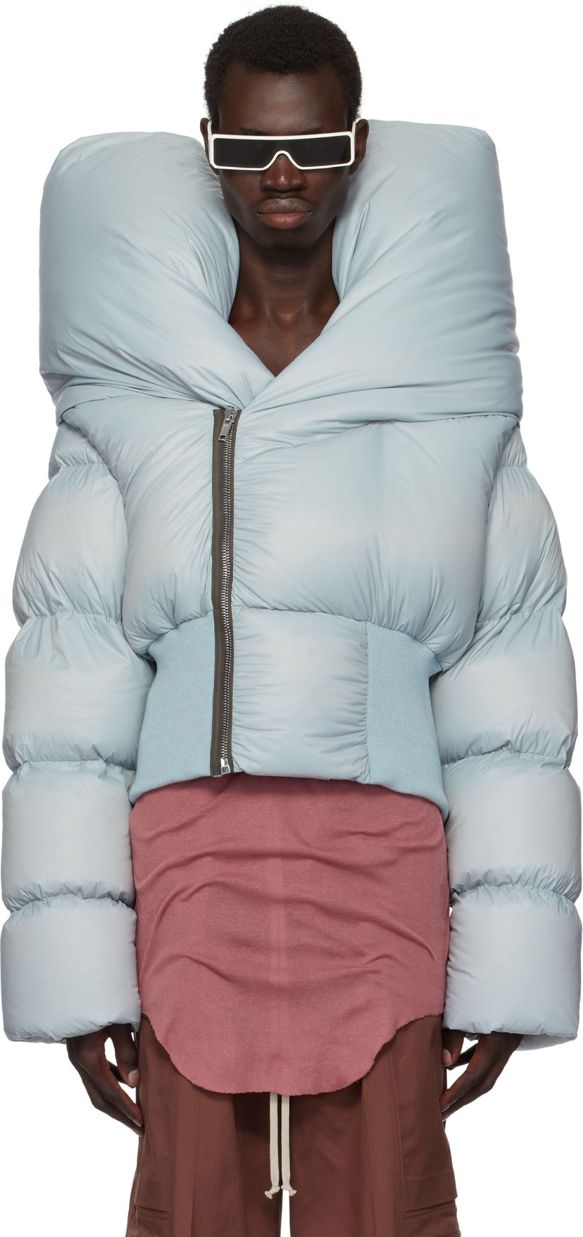Puhovka Rick Owens Down Jacket Modra | RR02D6715 NPDX