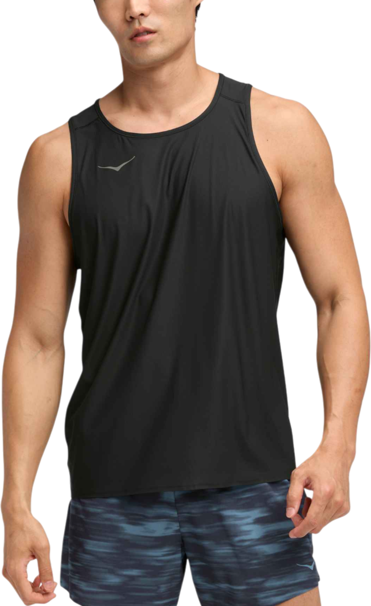 Majica brez rokavov Hoka One One Airolite Tank 2.0 Črna | 1175770-blk