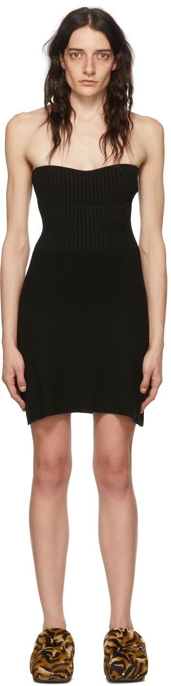 Obleke Andersson Bell Aneta Strapless Mini Dress Črna | atb739w