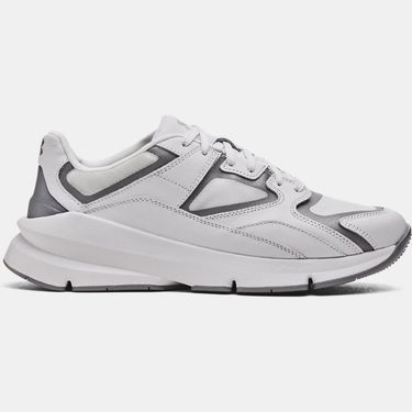 Superge in čevlji Under Armour Unisex Forge 96 Lederschuhe Weiß / Weiß / Reflektierend 44 Bela | 3027719-100, 0