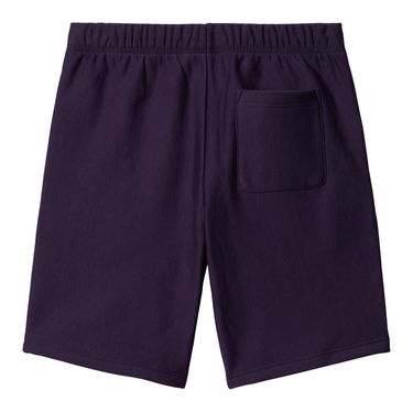 Kratke hlače Carhartt WIP American Script Sweat Short "Cassis" Mornarica | I031685_1N8_XX, 5