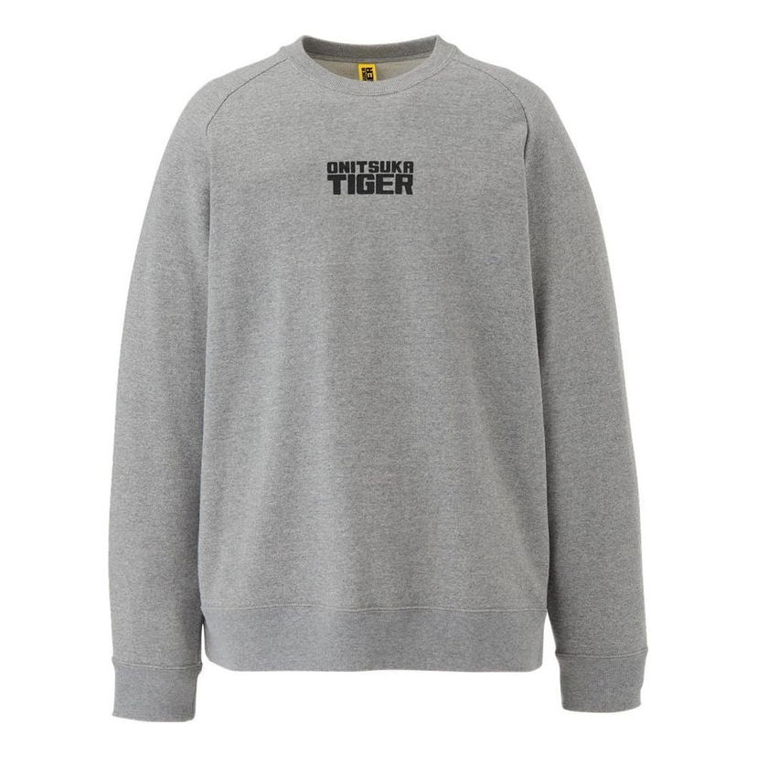 Pleteni pulover Onitsuka Tiger Onitsuka Tiger Crewneck Sweatshirt Siva | 2183B404-021