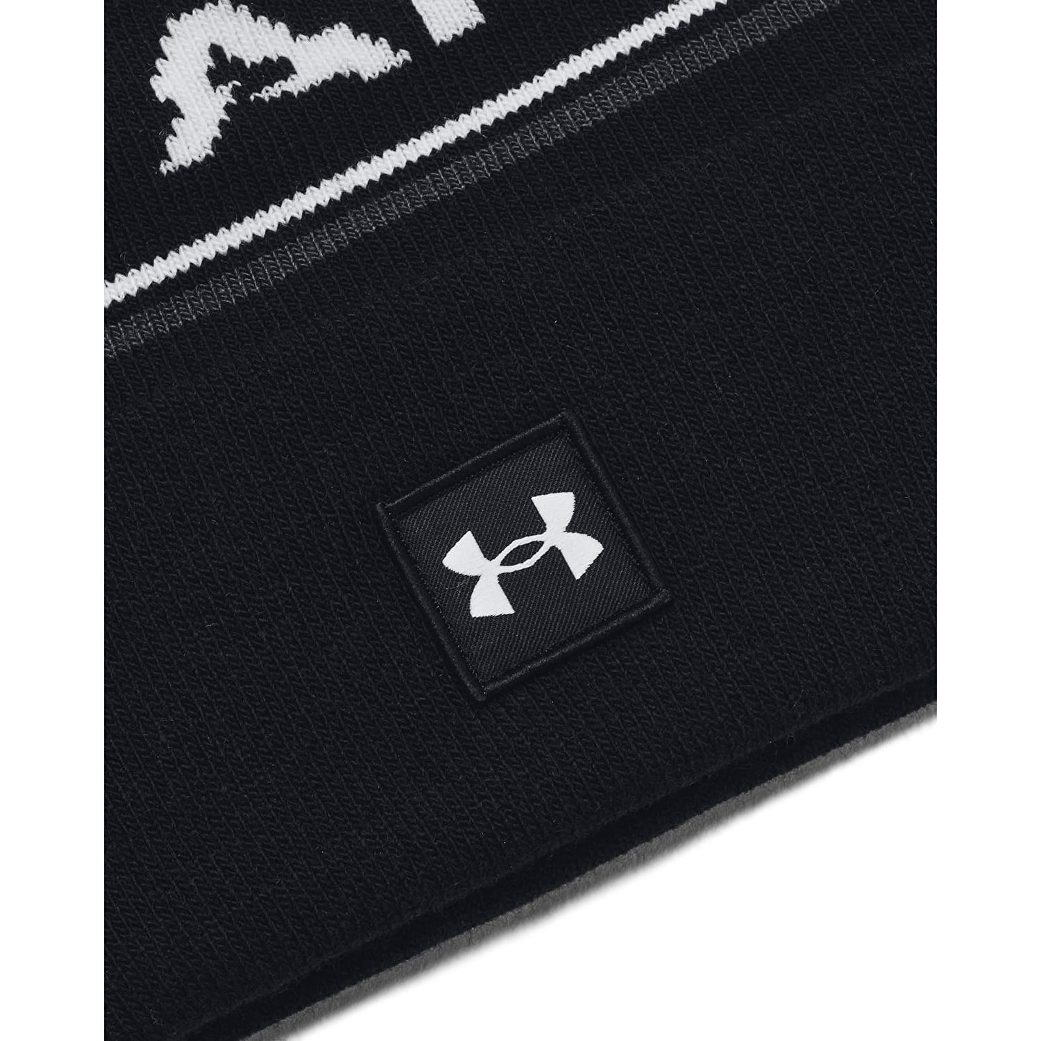 Beanie Under Armour Halftime Pom Beanie Črna | 1379985-001, 1