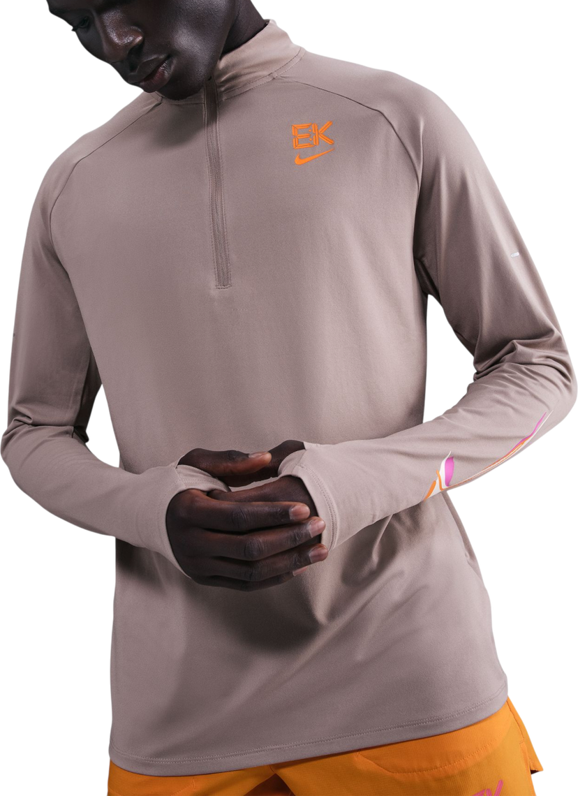 Majica Nike Stride Eliud Kipchoge Quarter-Zip Running Top Bež | hv2658-271
