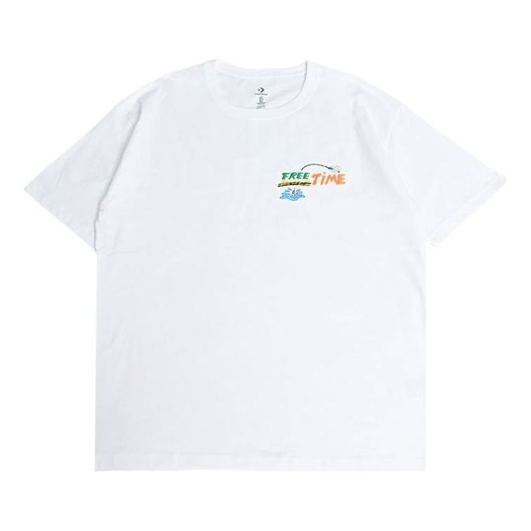Majica Converse Fishing Graphic Tee Bela | 10027222-A01, 0