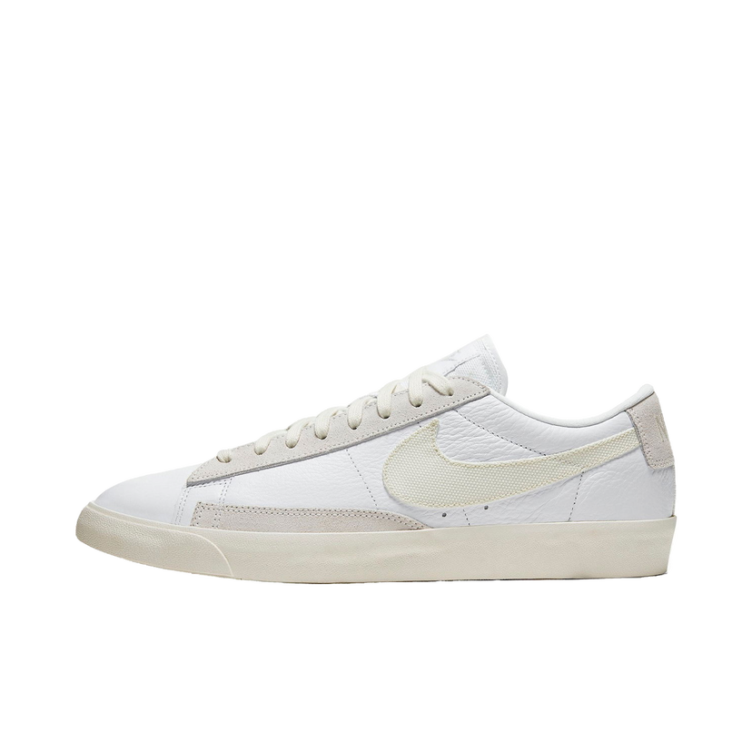 Superge in čevlji Nike Blazer Low Leather "Platinum Tint" Bela | cw7585-100