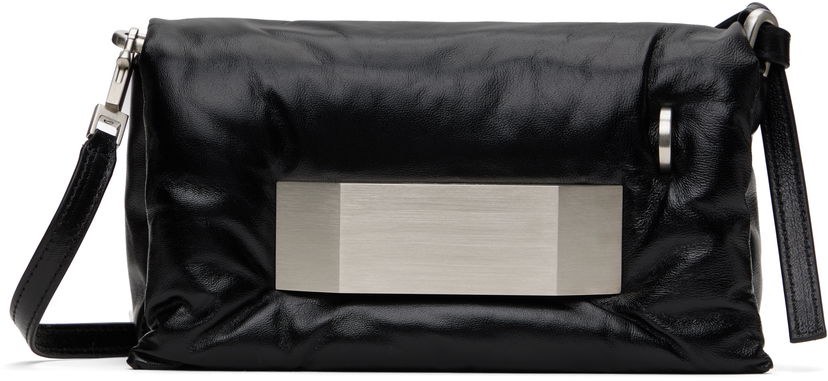 Torbica Rick Owens Rick Owens Hollywood Pillow Griffin Bag Črna | RA01E0645 LBPPA