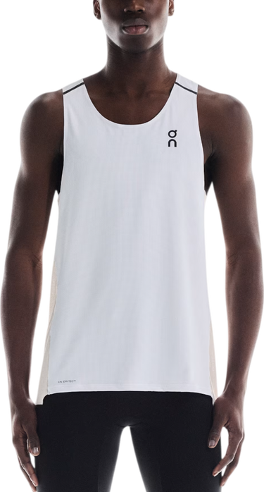 Majica brez rokavov On Running Running Performance Tank Top Bela | 1me1022-2993, 0