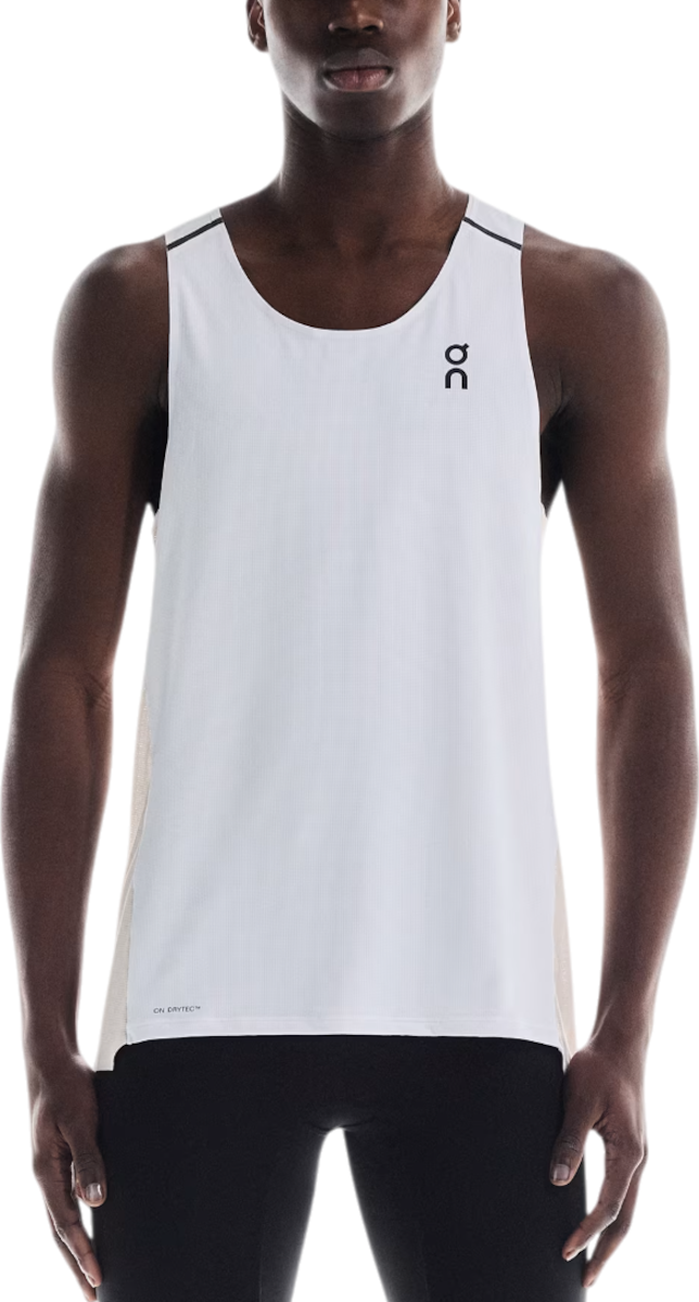 Majica brez rokavov On Running Running Performance Tank Top Bela | 1me1022-2993