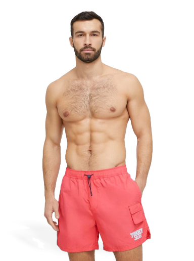 Kopalke Tommy Hilfiger Swimshorts Roza | DM0DM16290.PPYX