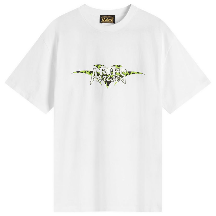 Majica Aries Aries Moto Dodgem T-Shirt, Size Large Bela | EN60002-01-WHT