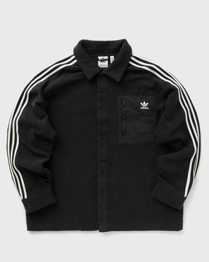 Srajce adidas Originals Black Polar Overshirt XXL Črna | IZ1834