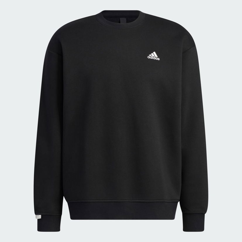 Pulover adidas Performance Label Sweatshirt Črna | IB2774