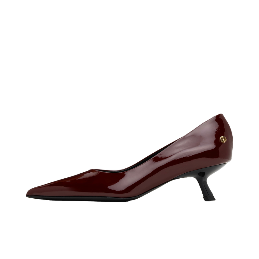 Superge in čevlji Anine Bing Anine Bing Hilda Kitten Heels Bordo | A-14-10819-RED1