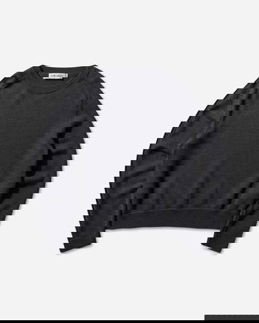 Pleteni pulover OUR LEGACY True Roundneck Sweater Črna | M4253TO 001, 1