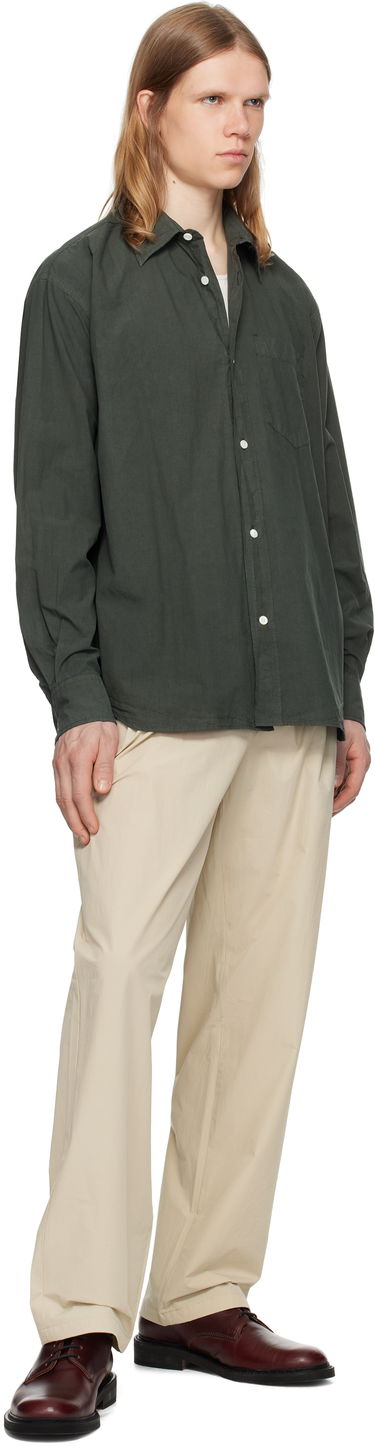 Srajce NORSE PROJECTS Norse Projects Mo Cotton Tencel Shirt Zelena | N40-0822, 3