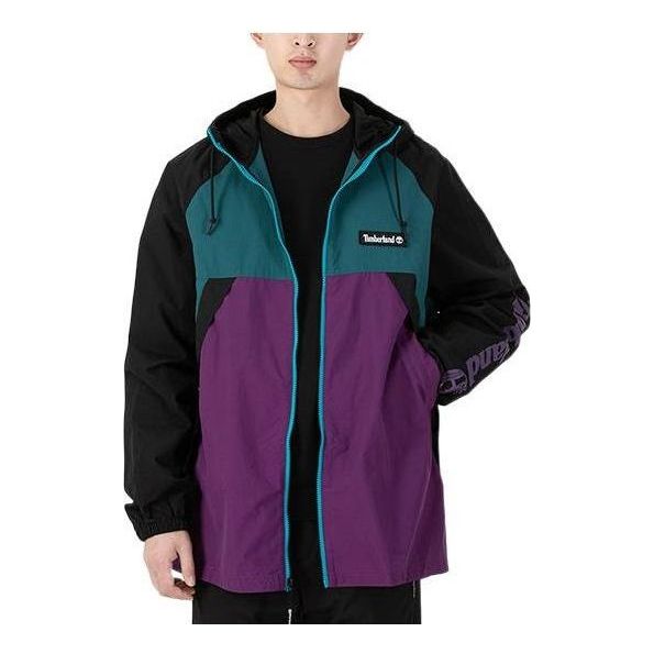 Vetrovka Timberland Windbreaker Full Zip Jacket Lila | A2BV4-AQ3