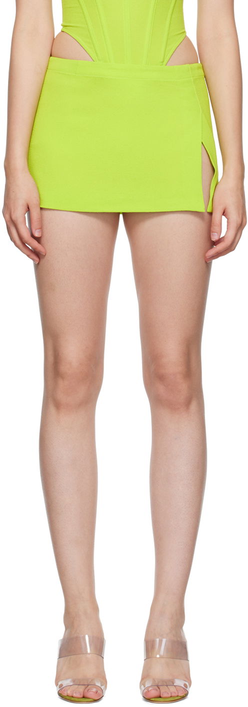 Krila Miaou Miaou Micro Miniskirt Zelena | 4012-CL-NELI