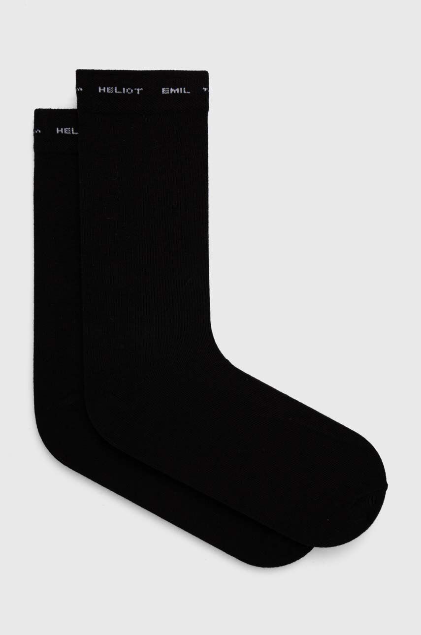 Nogavice HELIOT EMIL Black Socks Črna | HE.16.45.C01, 0