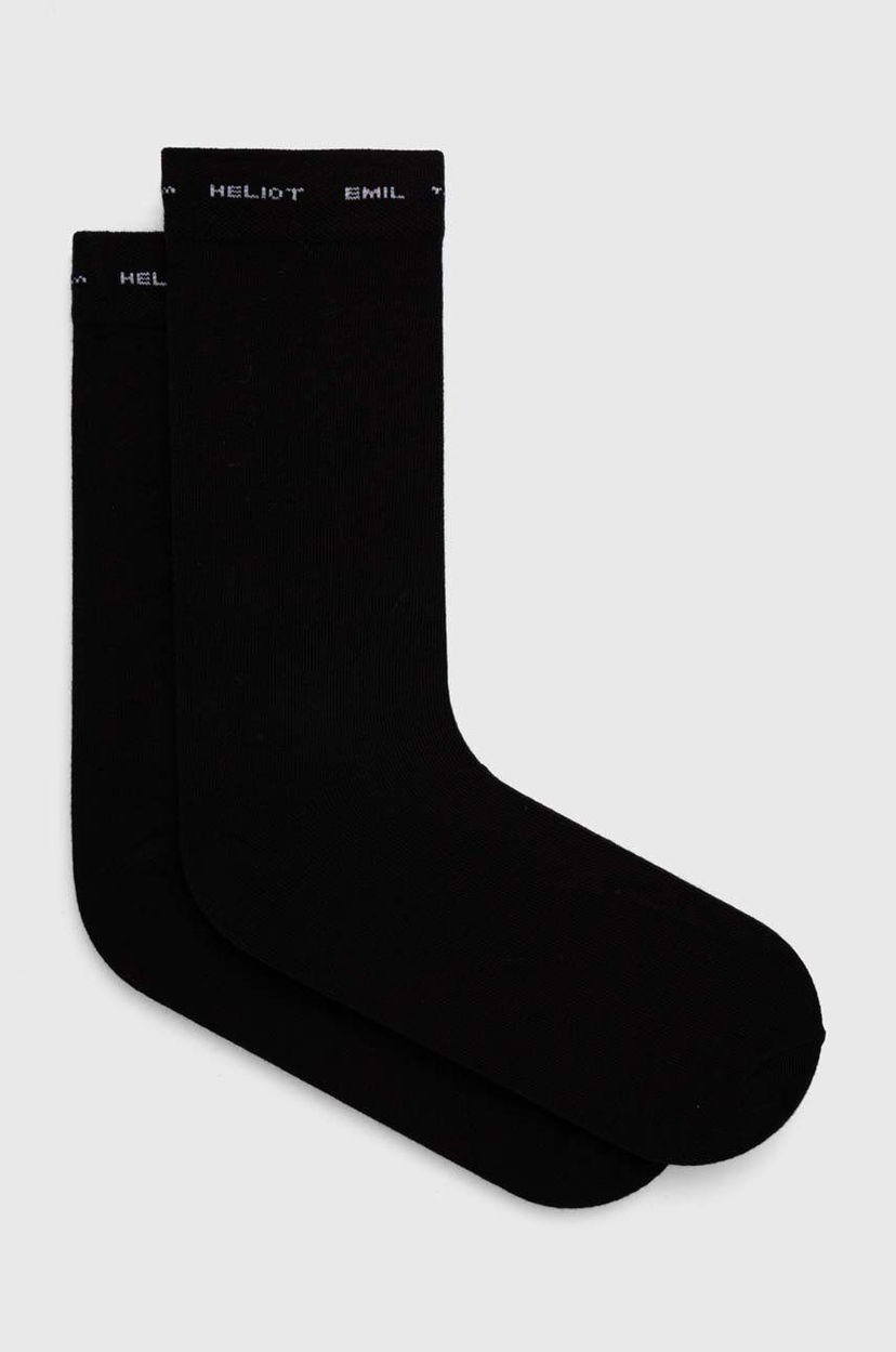 Nogavice HELIOT EMIL Black Socks Črna | HE.16.45.C01
