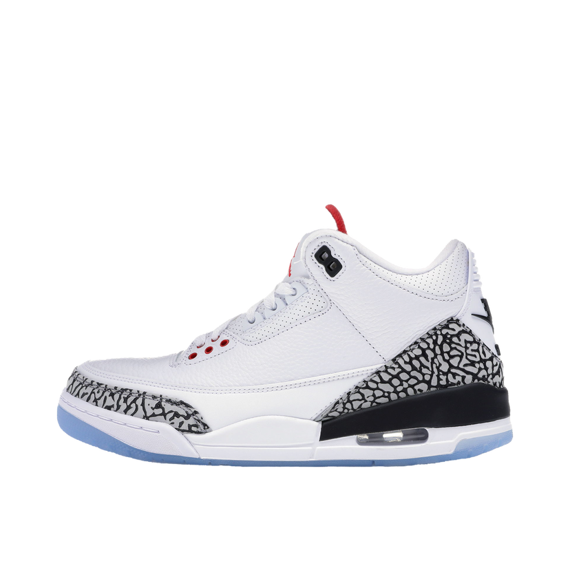 Superge in čevlji Jordan Jordan 3 Retro Free Throw Line White Cement Bela | 923096-101