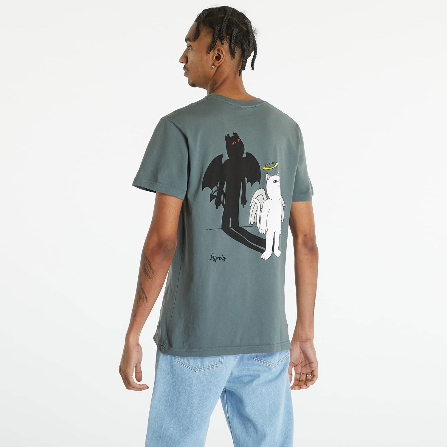 Majica RIPNDIP Shadow Friend Tee Zelena | RND9964, 0