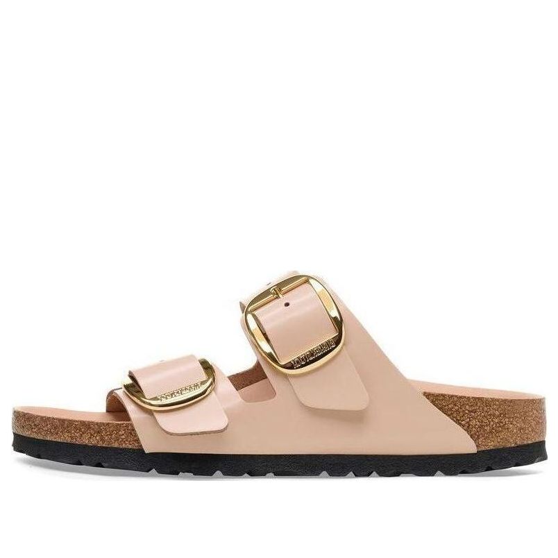 Superge in čevlji Birkenstock Birkenstock Arizona Big Buckle Nubuk Narrow Fit Sandals Roza | 1026553
