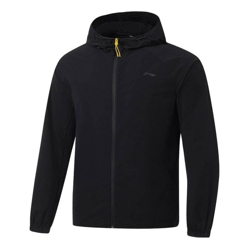 Vetrovka Li-Ning Training Waterproof Hooded Jacket Črna | AFDT195-1