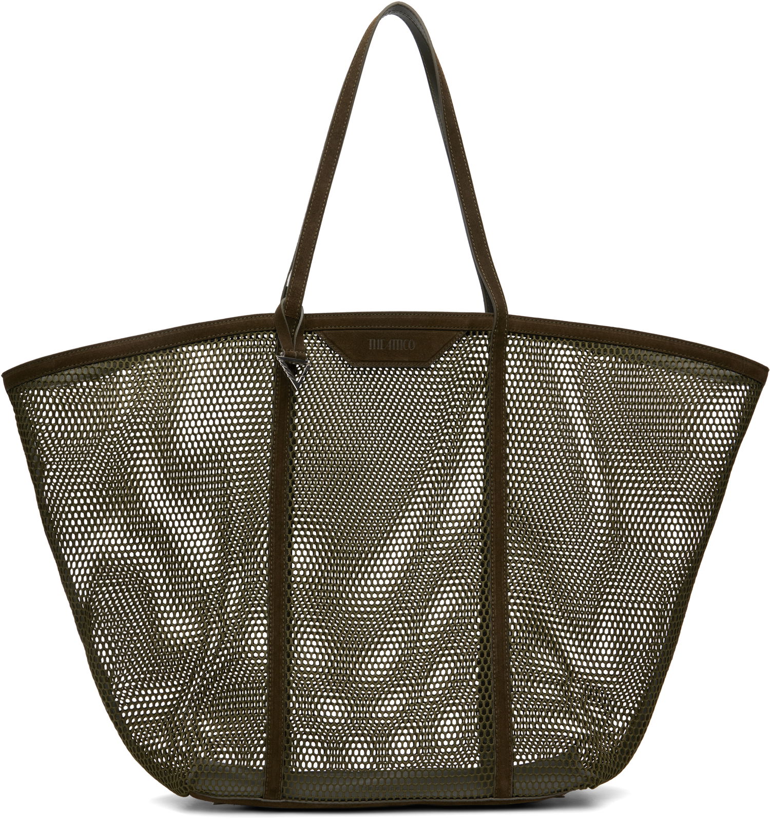 Tote bag The Attico The Attico Via del Mare Mesh Tote Zelena | SPEWAH53 E102, 0