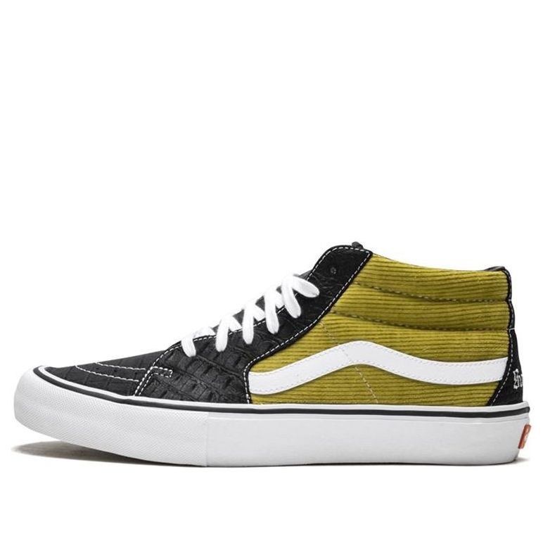 Superge in čevlji Vans Supreme x SK8-Mid Pro 'Corduroy Croc' Zelena | VN0A347UPUH