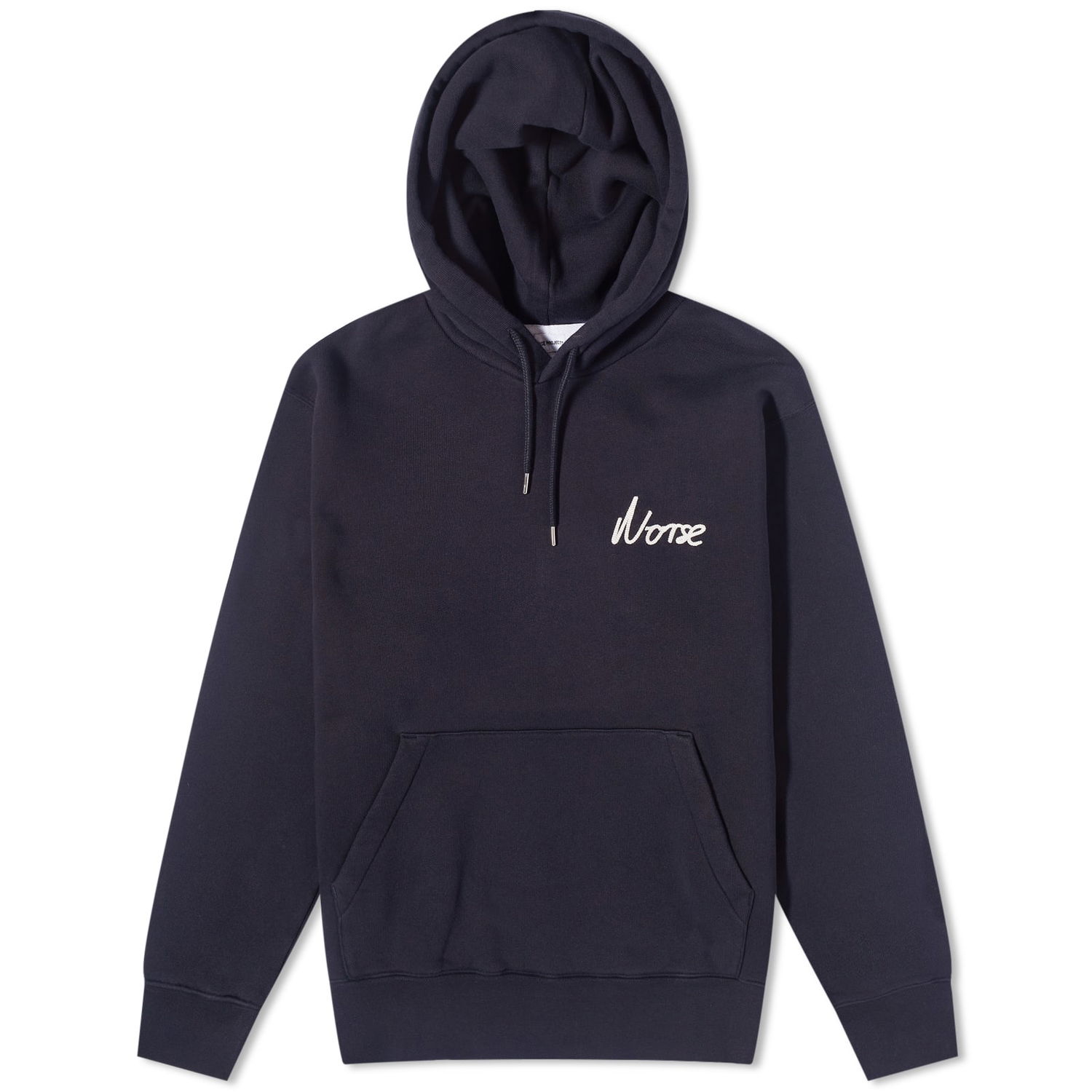 Pulover NORSE PROJECTS Arne Relaxed Chain Stitch Črna | N20-1358-7004, 0