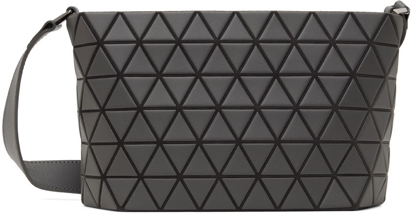 Torba za čez ramo BAO BAO ISSEY MIYAKE ISSEY MIYAKE Crystal Matte Shoulder Bag Siva | BB48AG314, 0
